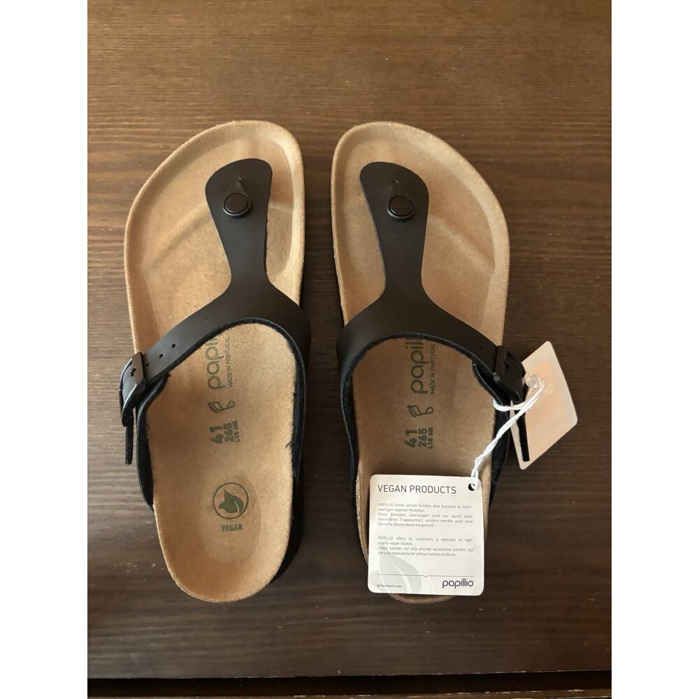 Birkenstock Papillio Sandals Women Size 10 (EU 41) Gizeh Pap Flex Platform New